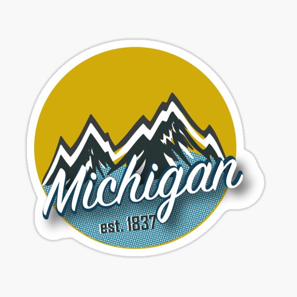 Michigan 2 Sticker
