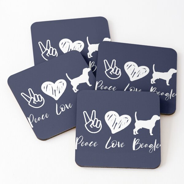 Item preview, Peace. Love. Beagles. designed and sold by nyah14.