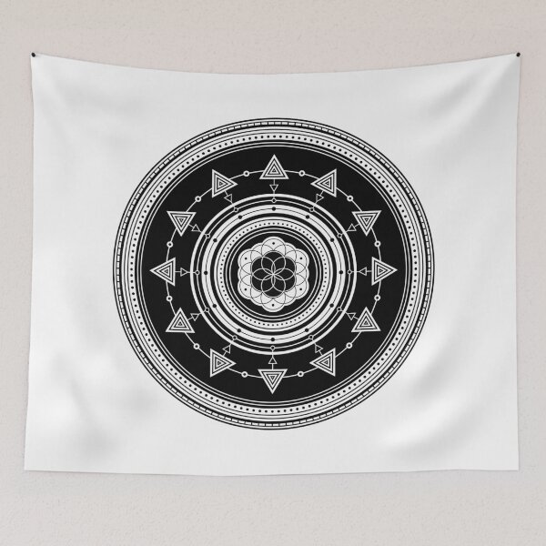 Item preview, Intricate Sacred Geometry Mandala designed and sold by whosedream.