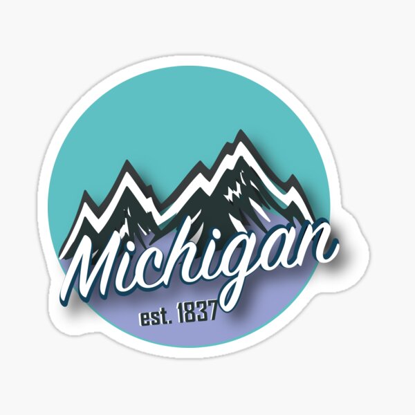 Michigan 3 Sticker