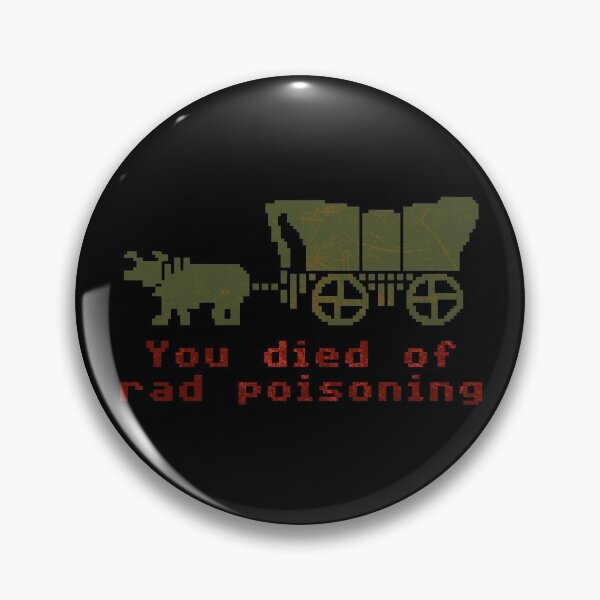 Item preview, You died of rad poisoning - Video Game Mashup designed and sold by jacob-jendrey.
