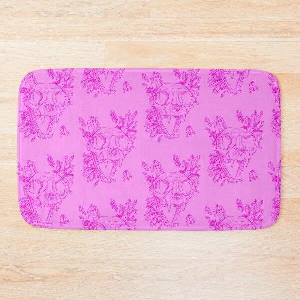 Item preview, Crystalized Cat Skull (Pink) designed and sold by Reigne Adrian.