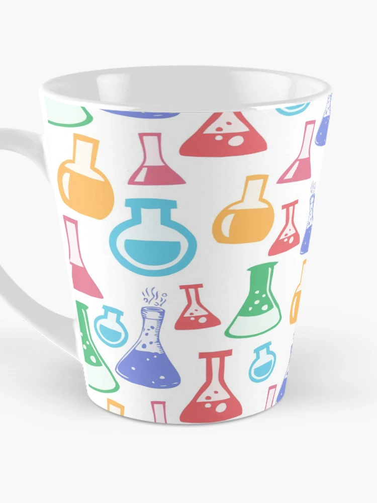 Thumbnail 3 of 4, Coffee Mug, Classic Test Tubes Pattern designed and sold by RafaelLima7.