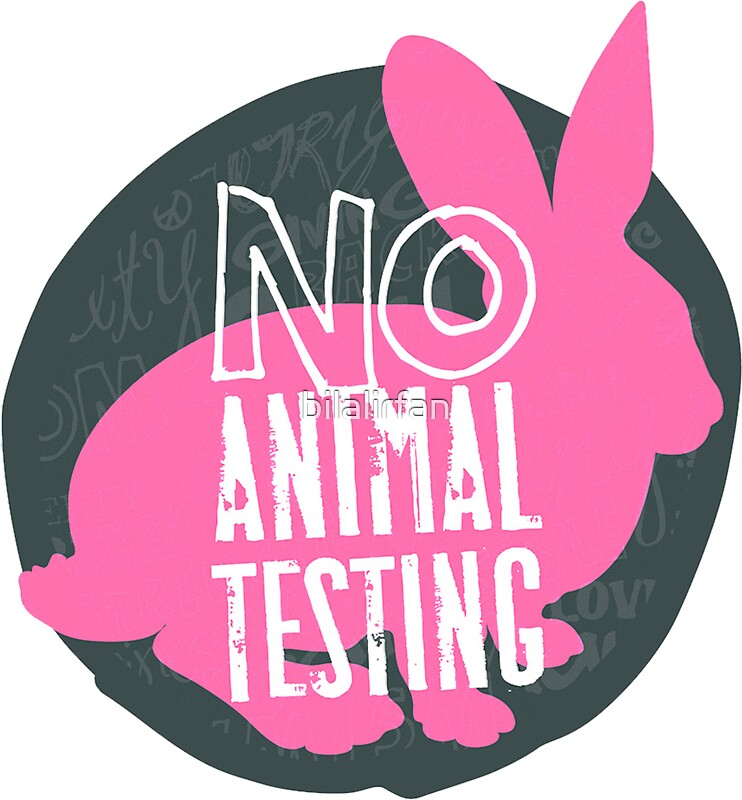 "PETA - SAy No To Animal Testing" Stickers by bilalirfan | Redbubble