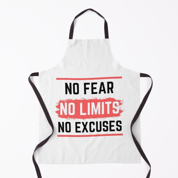 Item preview, No Fear No Limits No Excuses - Motivation Workout Gift designed and sold by RE PIXEL.