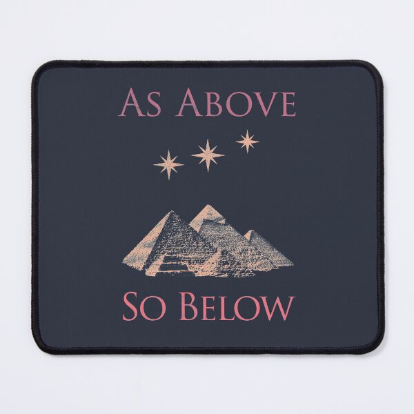 Item preview, As Above So Below Giza Pyramids Orion's Belt designed and sold by BennyBearProof.