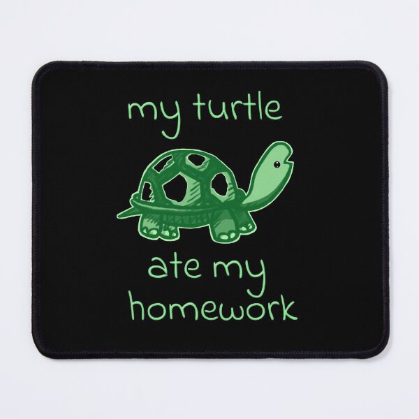 Item preview, My turtle ate my homework kids design designed and sold by With My Hands By K.