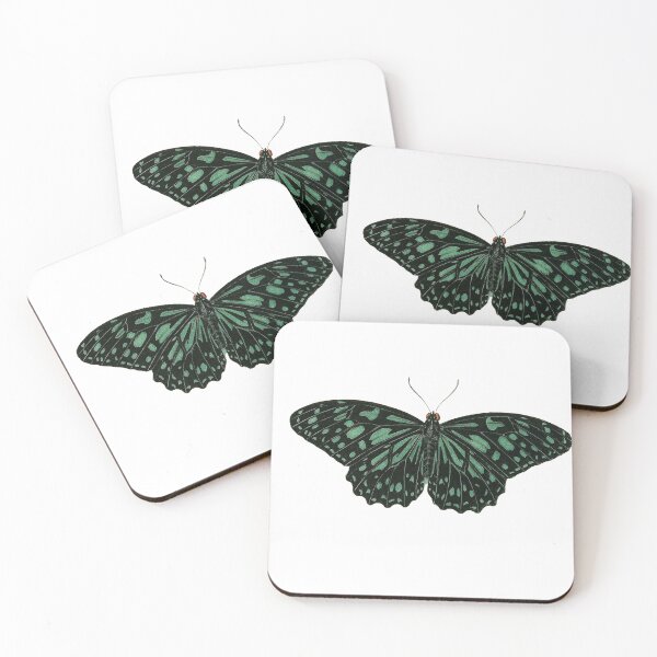 Item preview, Green and Black butterfly designed and sold by Kathleen Douglas.