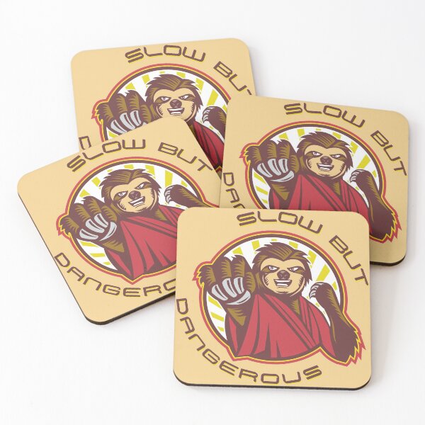 Item preview, Slow But Dangerous - Kung Fu Sloth designed and sold by Orangegrph.