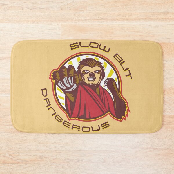 Item preview, Slow But Dangerous - Kung Fu Sloth designed and sold by Orangegrph.