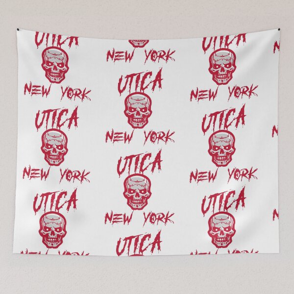 Item preview, Utica NY Skull, design items. designed and sold by techdave.