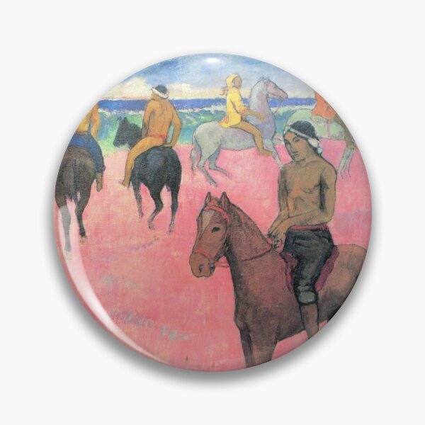 Item preview, 'Riding On The Beach' by Gauguin (Reprint) designed and sold by Classic Visions Gallery.