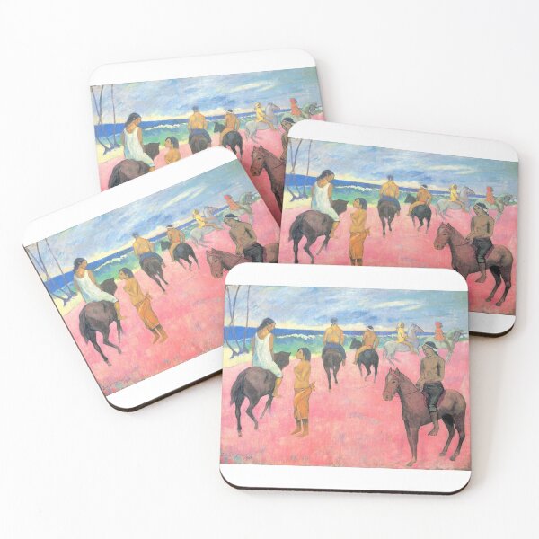 Item preview, 'Riding On The Beach' by Gauguin (Reprint) designed and sold by Classic Visions Gallery.