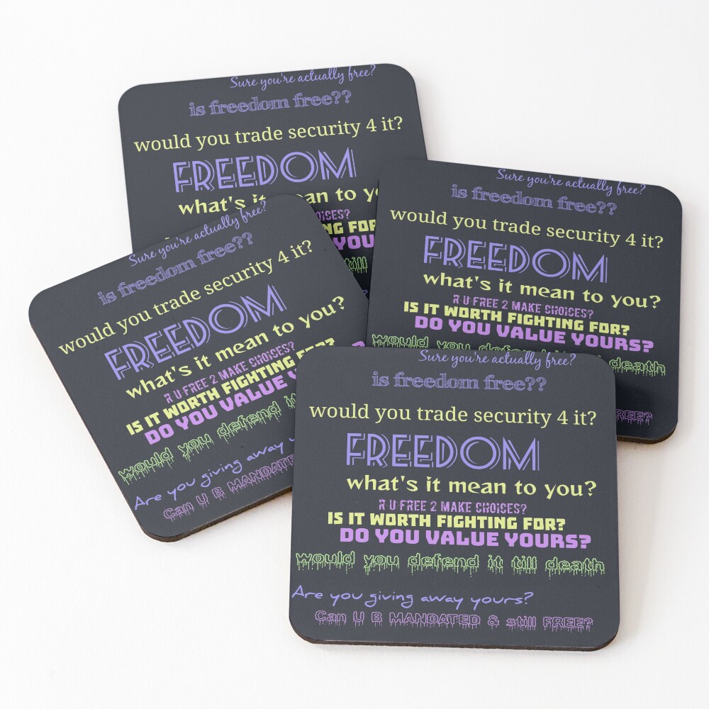 Item preview, Coasters (Set of 4) designed and sold by Awake-Aware.
