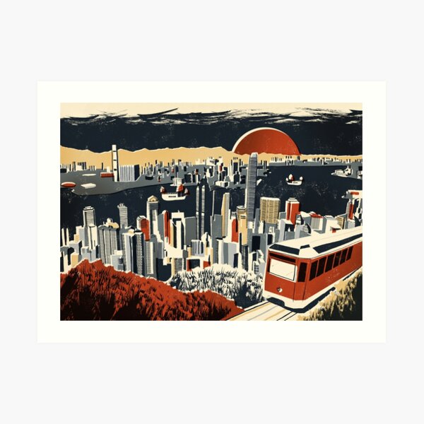 Hong Kong Art Print
