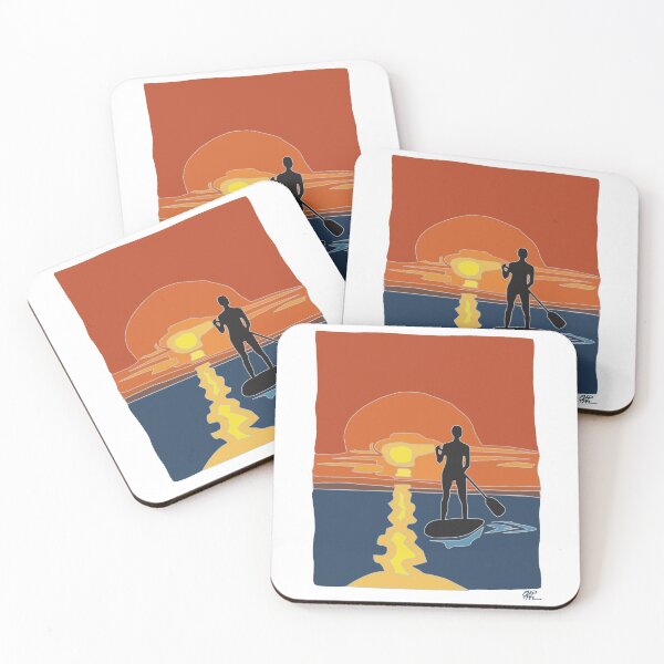 Item preview, Paddle Board at Sunset designed and sold by MSP1942.