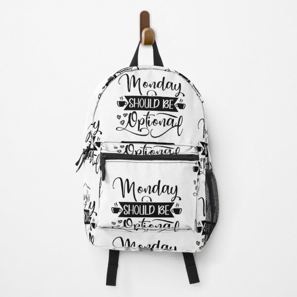 Item preview, MONDAY SHOULD BE OPTIONAL designed and sold by GamaArtDesign.