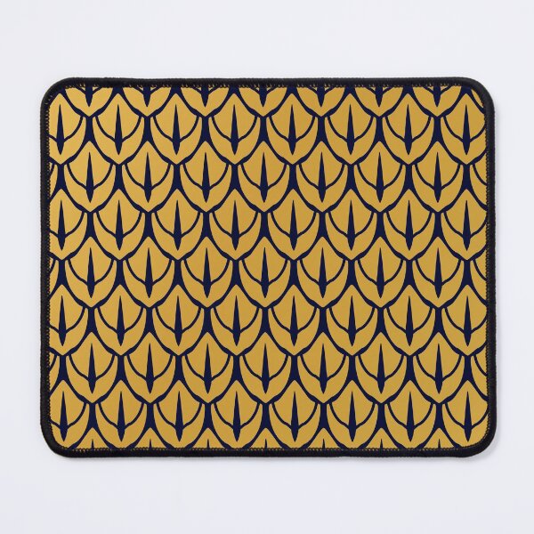 Item preview, Art Deco Dragon Scales - Blue and Gold Scales designed and sold by ajoymoon.