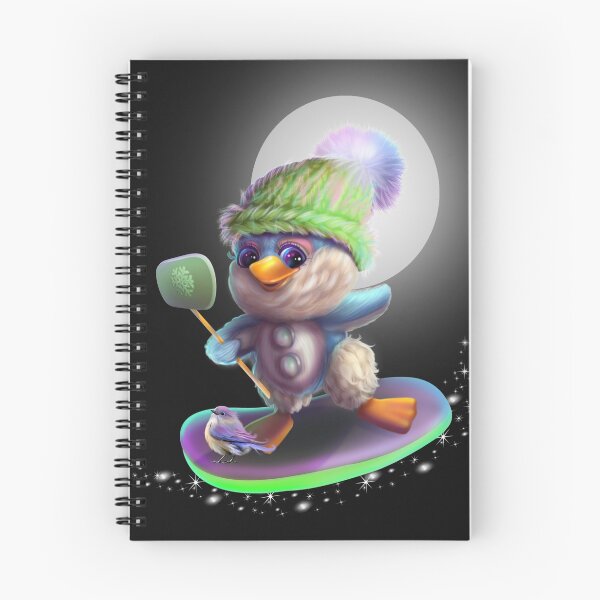 Item preview, Bugsy the Rainbow Duckling Sky Boarding designed and sold by LoneAngel.