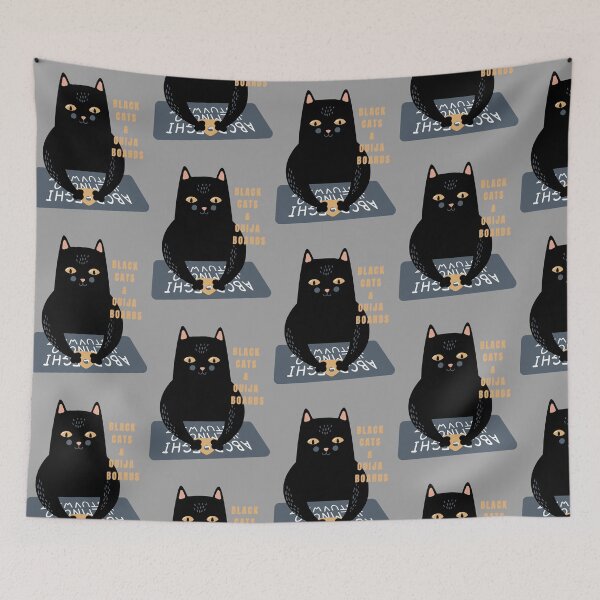 Item preview, Black Cats and Ouija Boards designed and sold by KushKenz-Art.