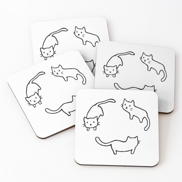 Item preview, Fox Shiver - Three Cats designed and sold by Fox Shiver.
