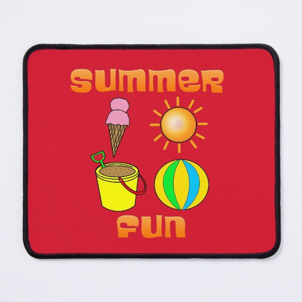 Item preview, Summer fun design for kids with cute drawings designed and sold by With My Hands By K.
