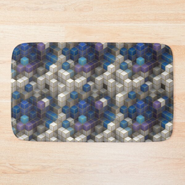 Item preview, Three-dimensional Cubes Pattern designed and sold by RafaelLima7.