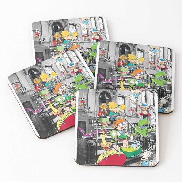 Item preview, Nickelodeon Classic Nicktoons Hanging On Stoop designed and sold by resourceinterna.