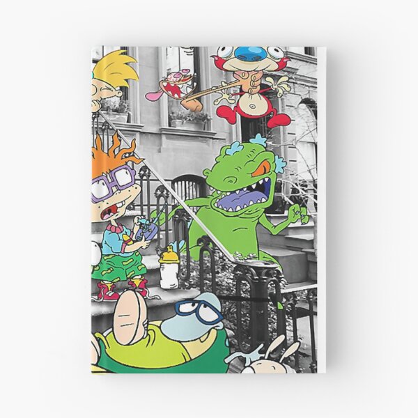 Aperçu de l'œuvre Nickelodeon Classic Nicktoons suspendu au perron créée et vendue par resourceinterna.