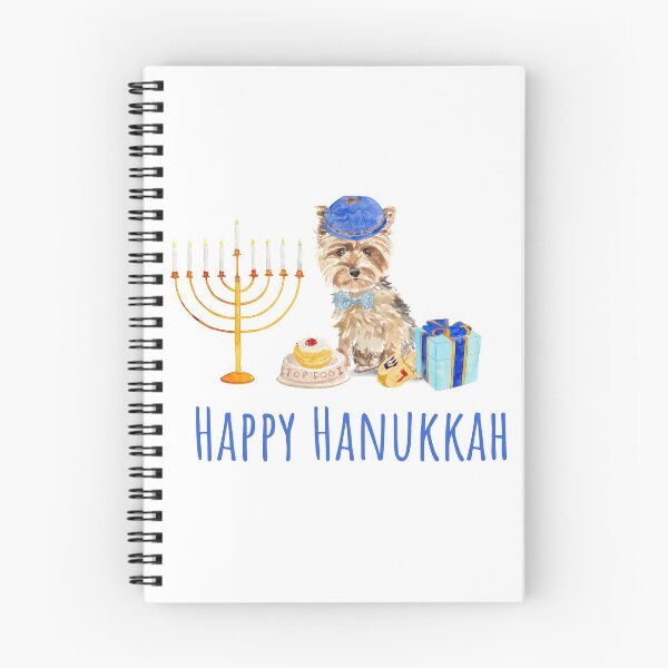 Item preview, Got Latkes? Cute Hanukkah Yorkie Celebrates Hanukkah  designed and sold by thekosherhub.