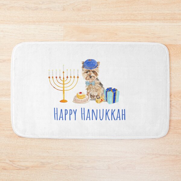 Item preview, Got Latkes? Cute Hanukkah Yorkie Celebrates Hanukkah  designed and sold by thekosherhub.