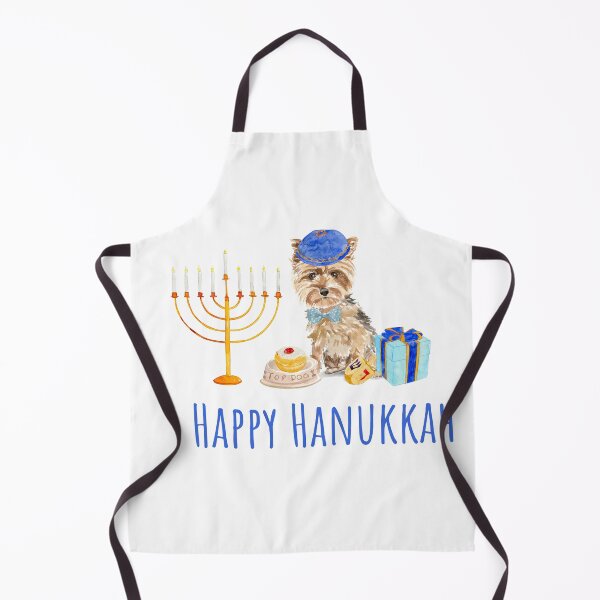 Item preview, Got Latkes? Cute Hanukkah Yorkie Celebrates Hanukkah designed and sold by thekosherhub.