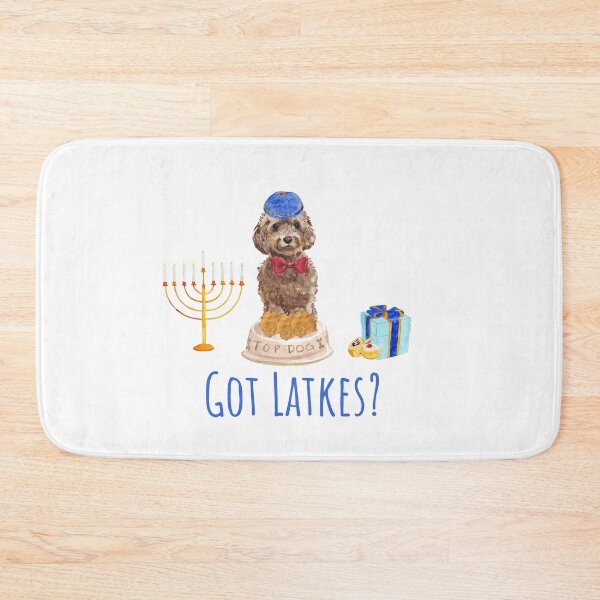 Item preview, Got Latkes? Cute Hanukkah Cavoodle Labradoodle Celebrates Hanukkah  designed and sold by thekosherhub.