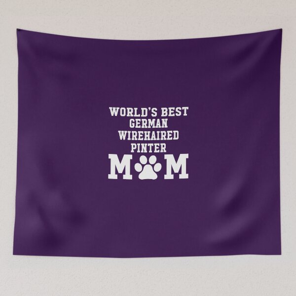 Item preview, World's Best German Wirehaired Pointer Mom designed and sold by AlwaysAwesome.