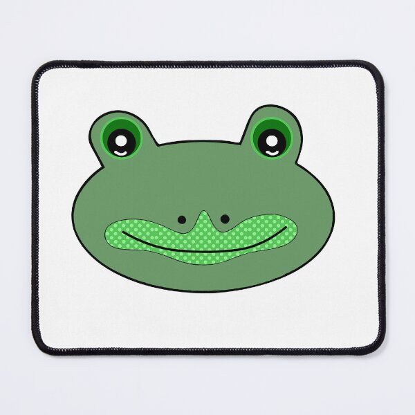Item preview, Cute frog face designed and sold by With My Hands By K.