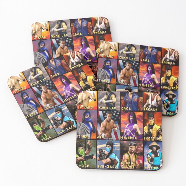 Item preview, Mortal Kombat 2 SNES Character Portraits Essential T-Shirt designed and sold by sandrarpetrone.