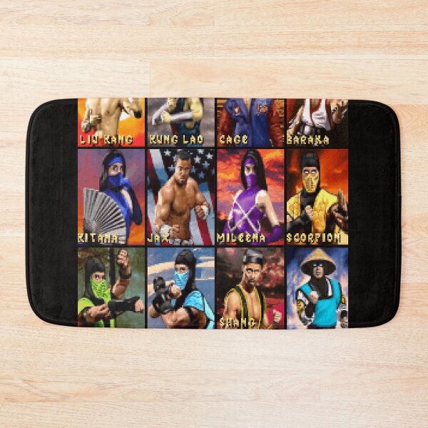 Item preview, Mortal Kombat 2 SNES Character Portraits Essential T-Shirt designed and sold by sandrarpetrone.
