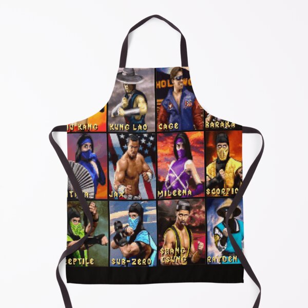Item preview, Mortal Kombat 2 SNES Character Portraits Essential T-Shirt designed and sold by sandrarpetrone.