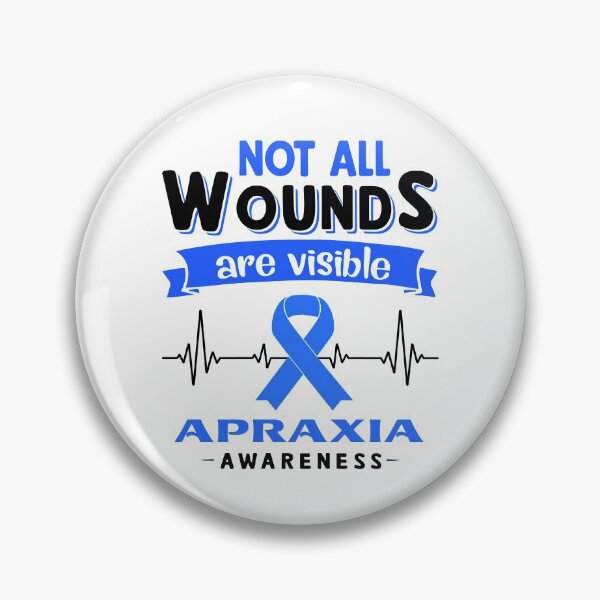 Item preview, Apraxia Awareness Not All Wounds Are Visible designed and sold by Victormoratalla.
