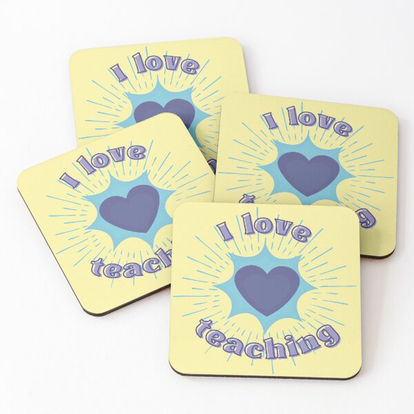 Item preview, I love teaching designed and sold by DKVanOss.