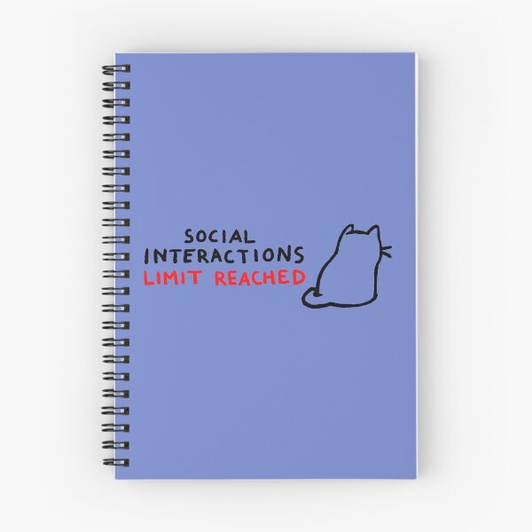 Item preview, Fox Shiver - Social Interactions Limit Reached designed and sold by Fox Shiver.