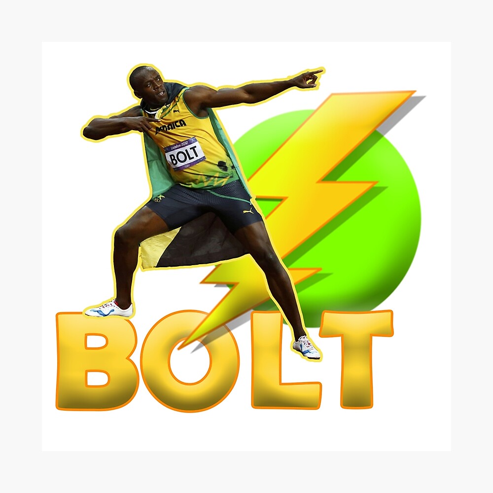 Usain Bolt Jamaica Poster FREE US SHIPPING