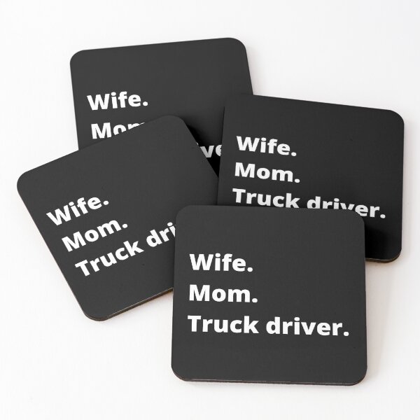 Item preview, Mom Wife Truck driver designed and sold by libbergina.
