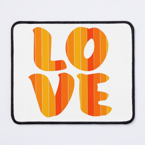 Item preview, Letters spelling LOVE with colorful stripes designed and sold by With My Hands By K.