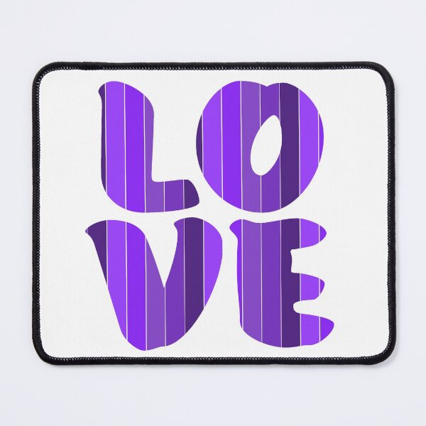 Item preview, Letters spelling LOVE with colorful stripes designed and sold by With My Hands By K.