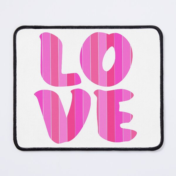 Item preview, Letters spelling LOVE with colorful stripes designed and sold by With My Hands By K.