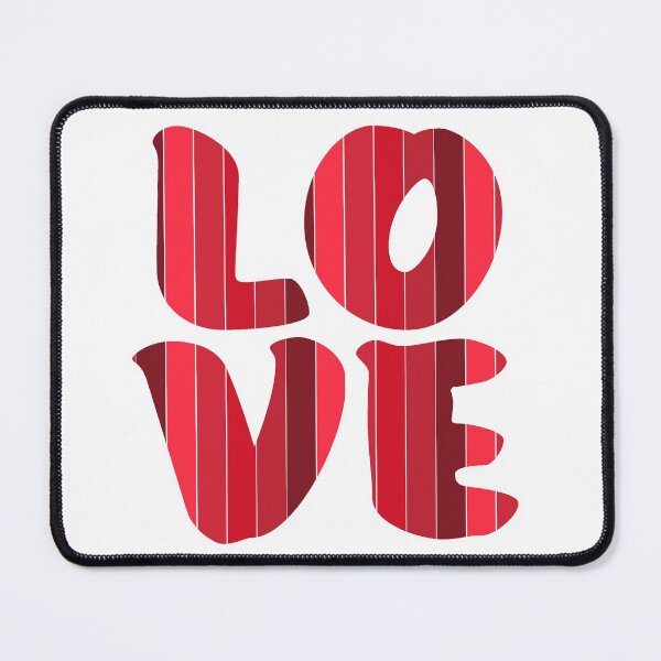 Item preview, Letters spelling LOVE with colorful stripes designed and sold by With My Hands By K.