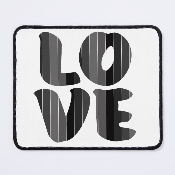 Item preview, Letters spelling LOVE with colorful stripes designed and sold by With My Hands By K.