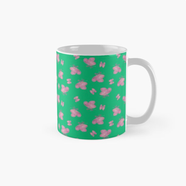 Item preview, Pink Butterflies on Green designed and sold by STHoganArtist.