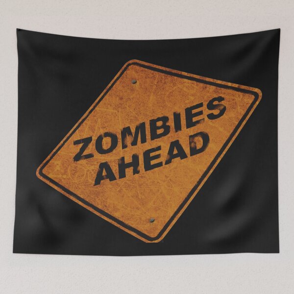 Item preview, Advertencia de zombis designed and sold by BunnyPanda0120.
